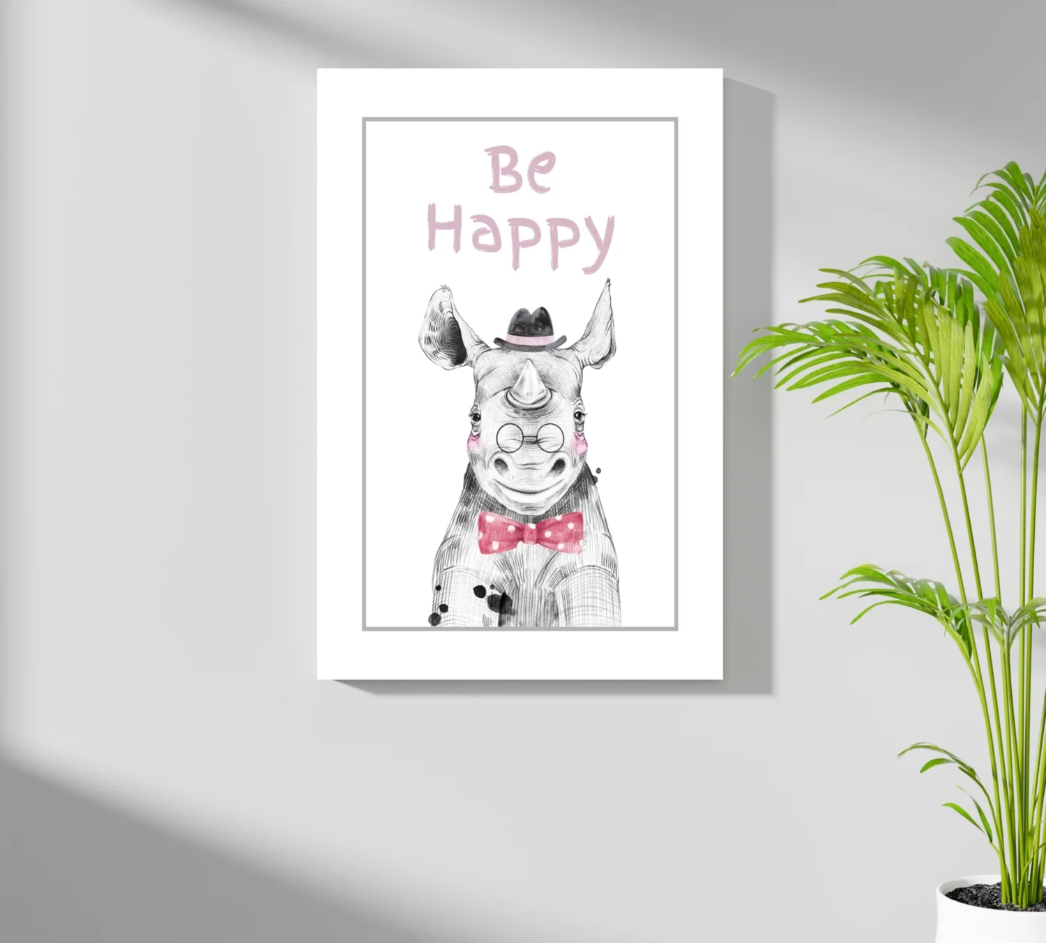 Be Happy Aluminum Print - Image 7