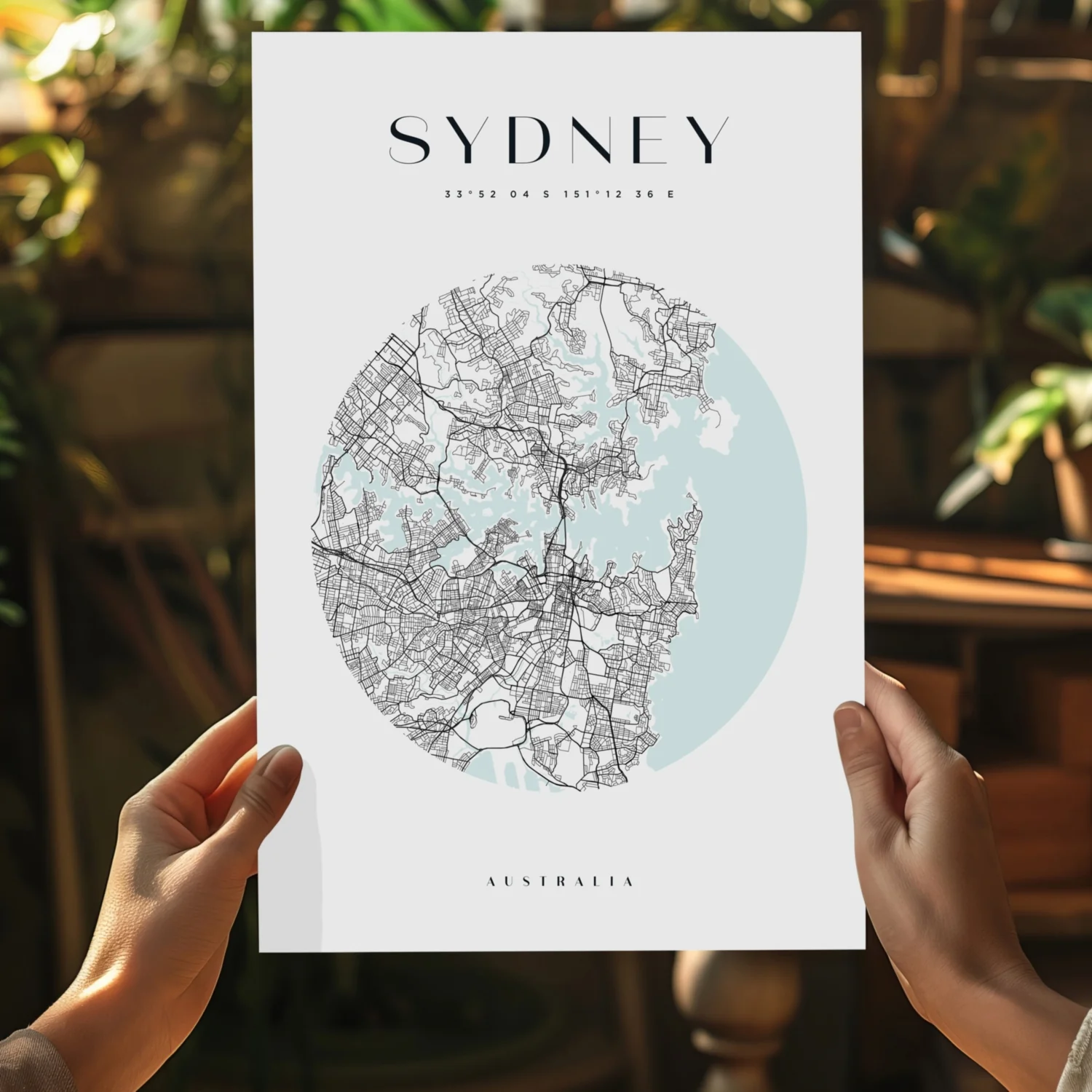 Sydney V2 Aluminum Print - Image 5