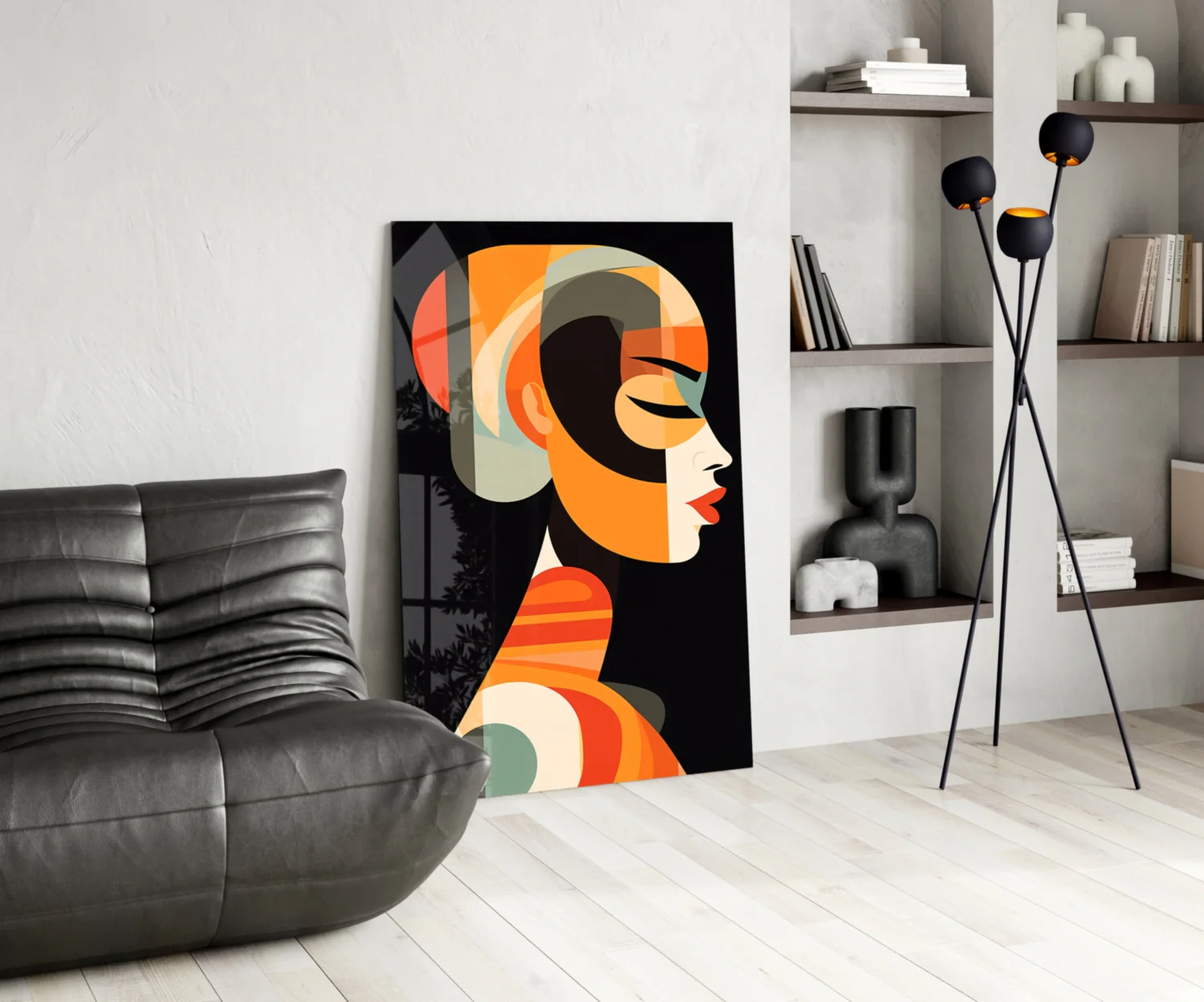 She Glass Wall Art || Designer Collection - Image 5