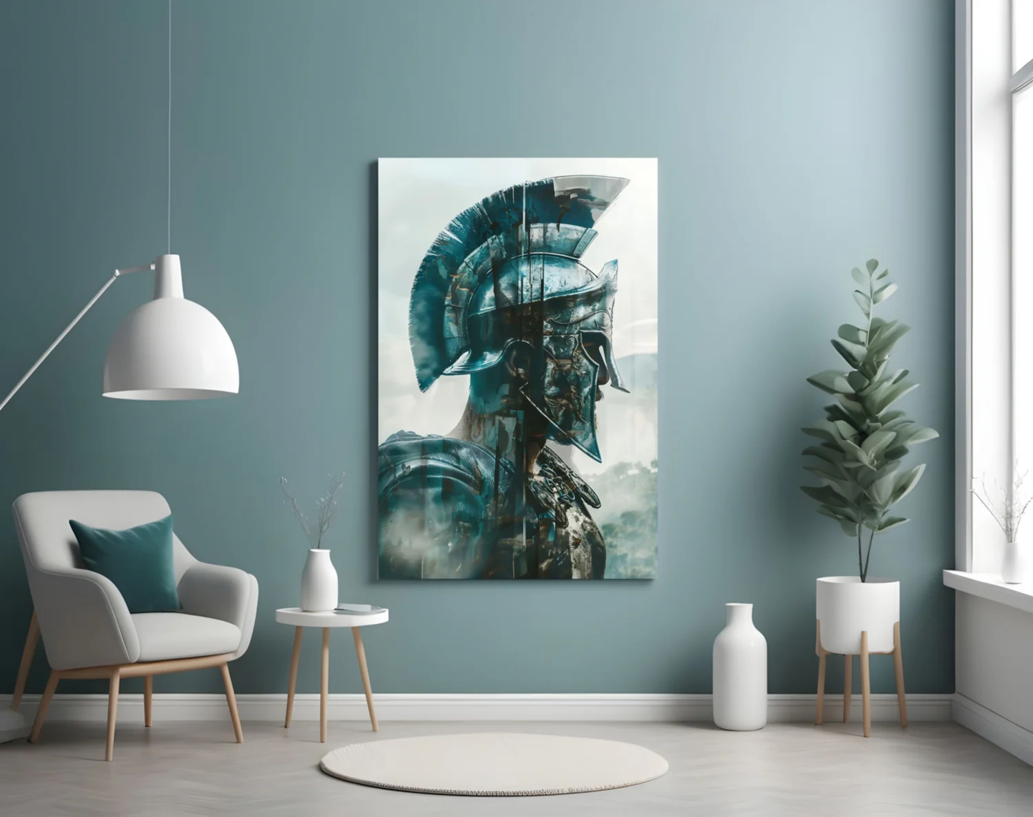 Gladiator Glass Wall Art || Designer Collection - Image 4