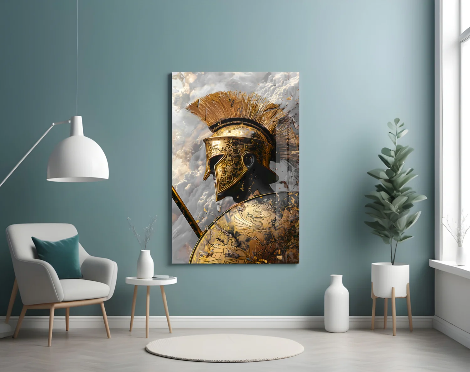 Gladiator Glass Wall Art || Designer Collection - Image 4