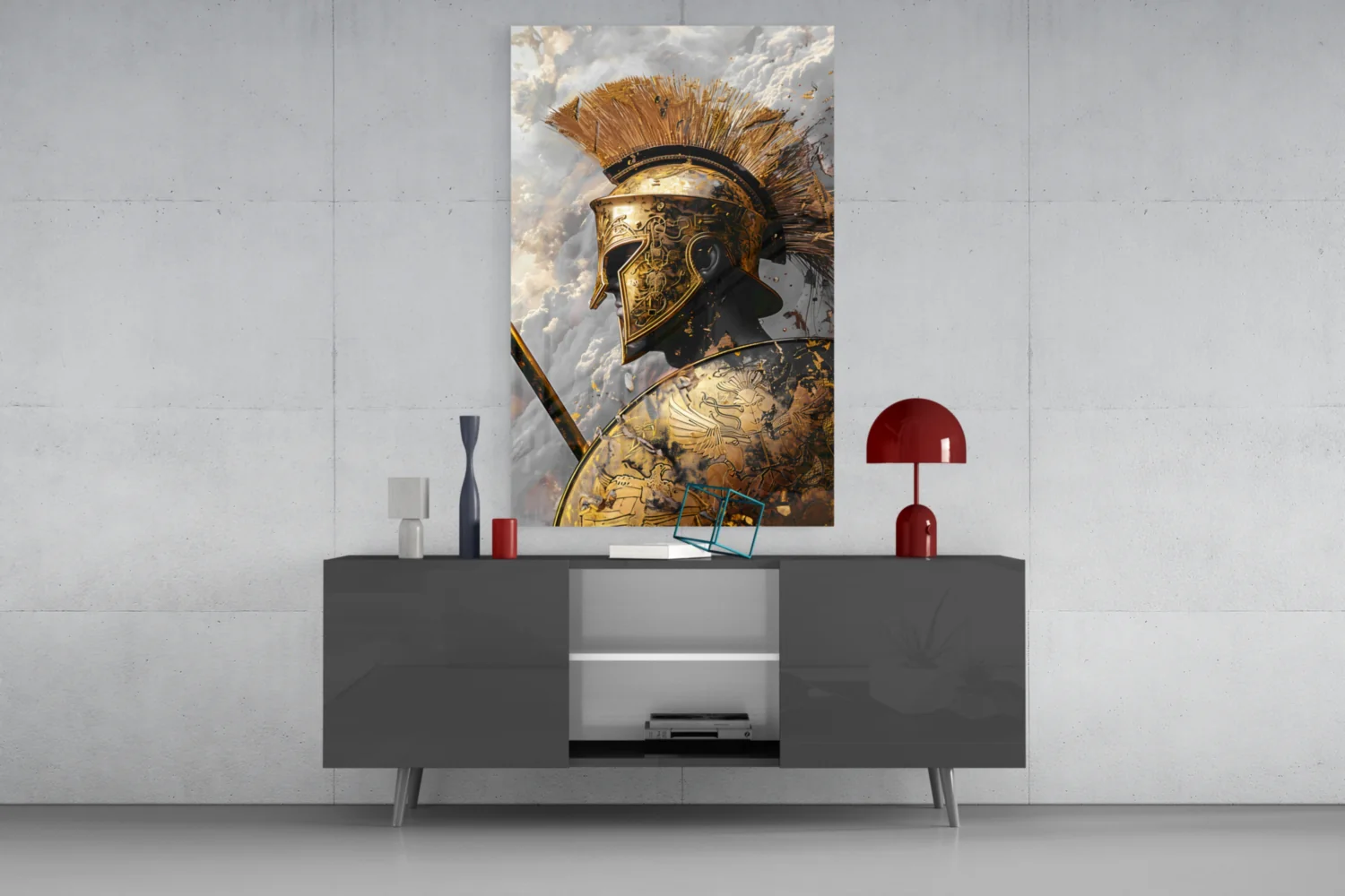 Gladiator Glass Wall Art || Designer Collection - Image 8