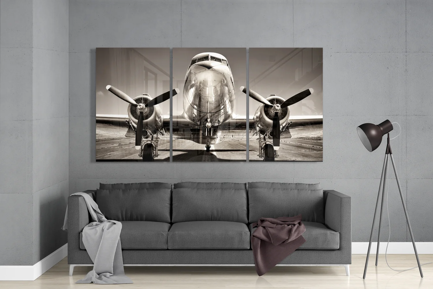 Plane Mega Glass Wall Art - Image 3