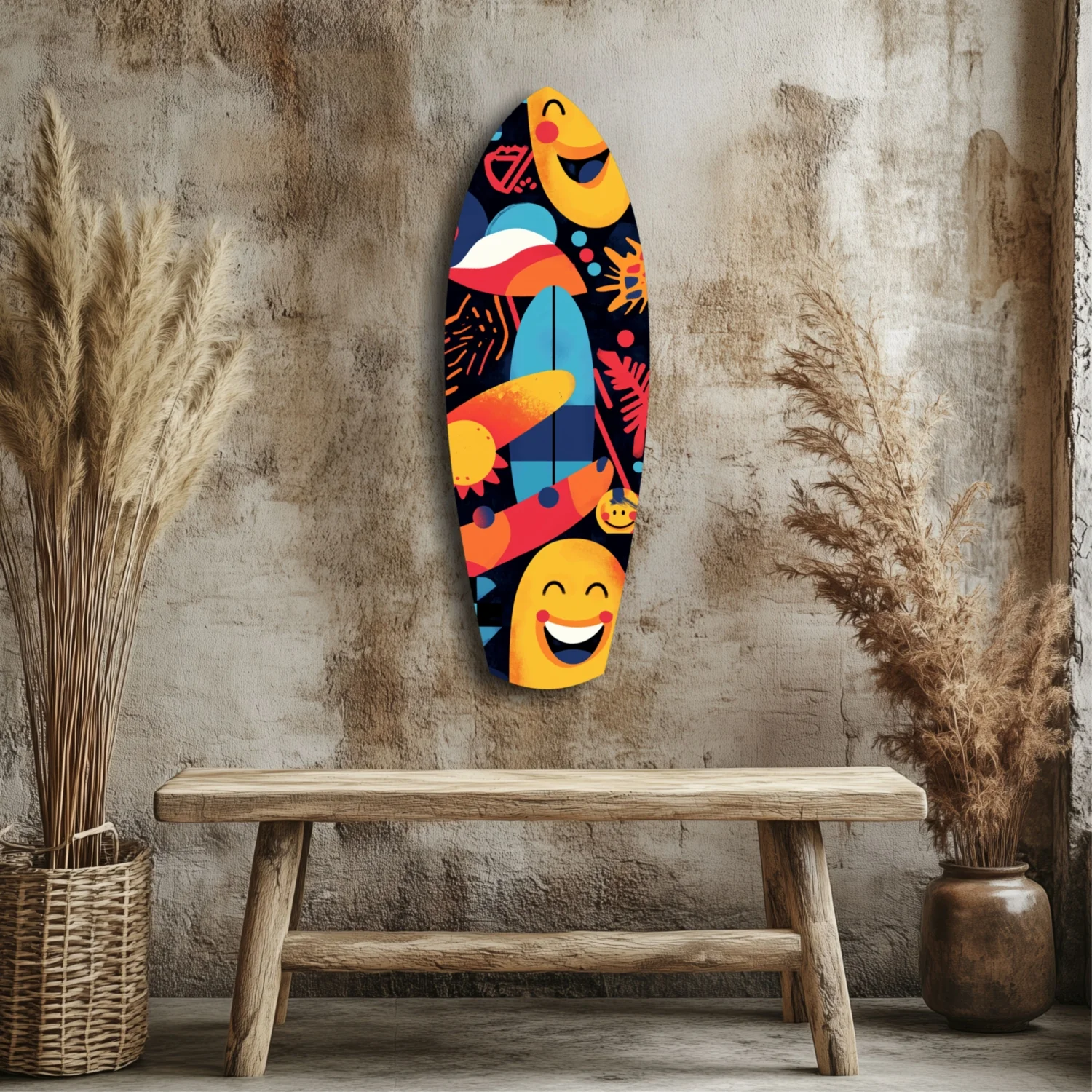 Summer Vibe Glass Wall Art - Image 3