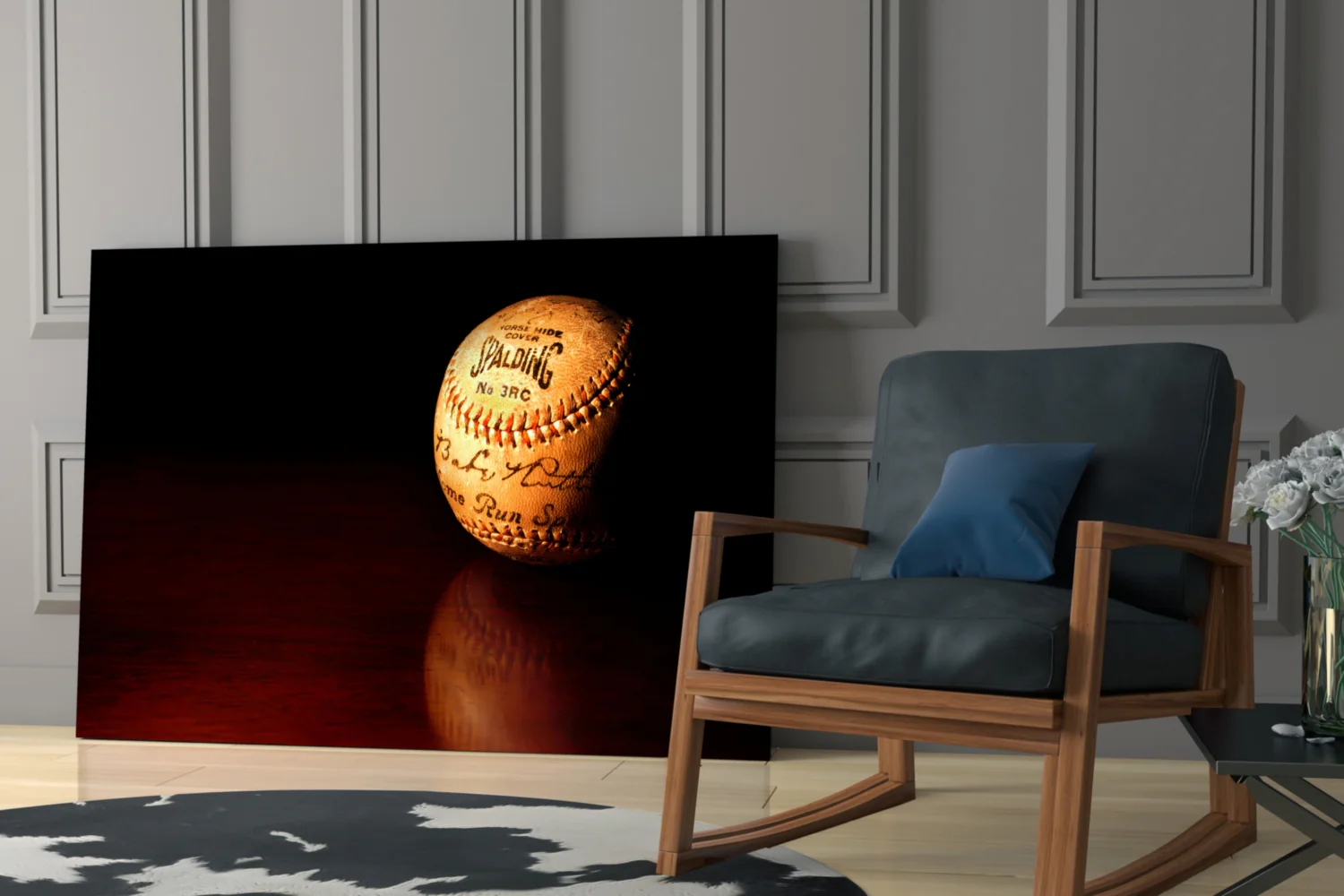 Baseball Glass Wall Art - Image 6