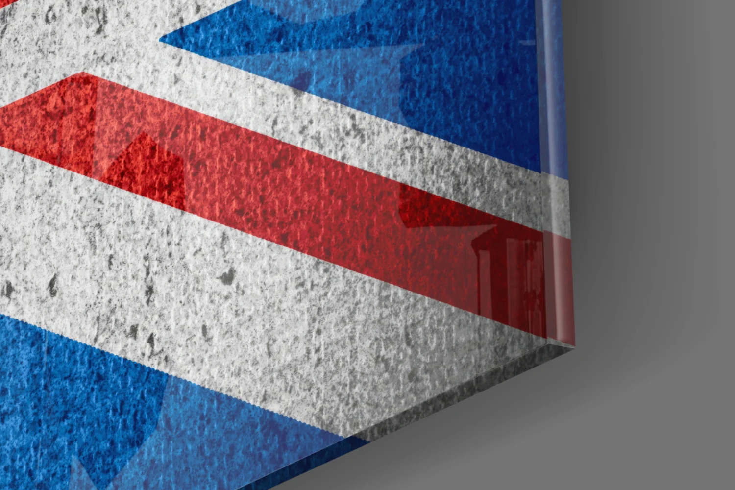 Flag of the United Kingdom Glass Wall Art - Image 7