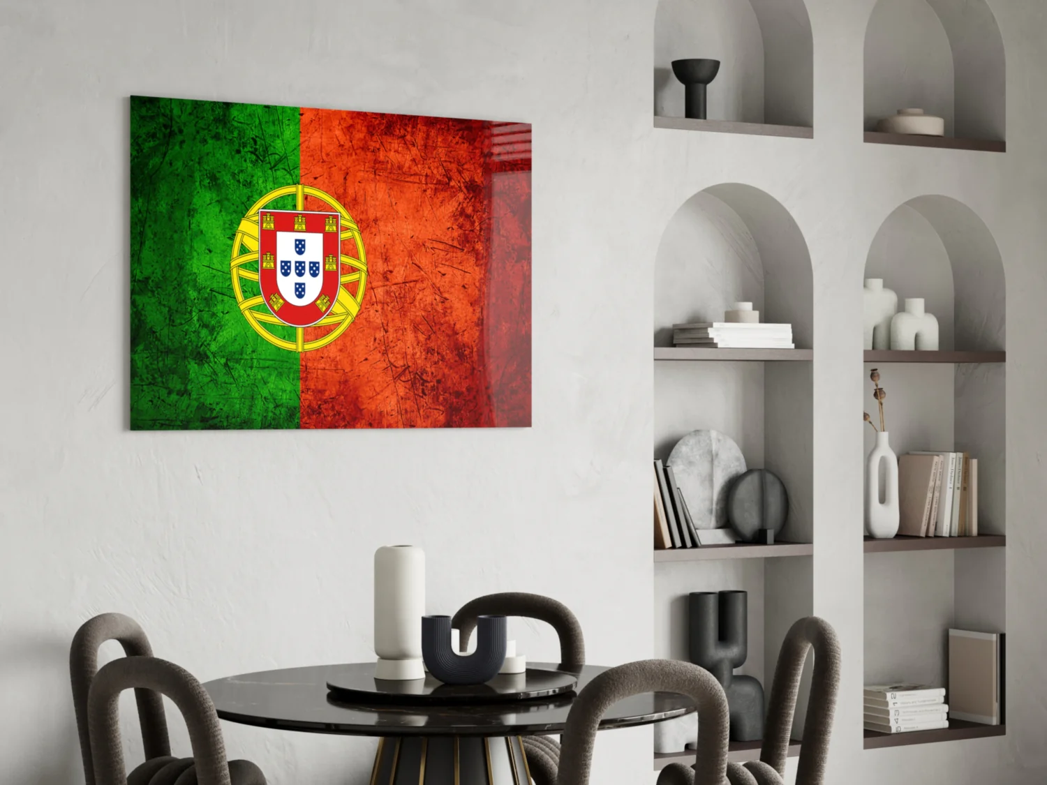Flag of Portugal Glass Wall Art - Image 5