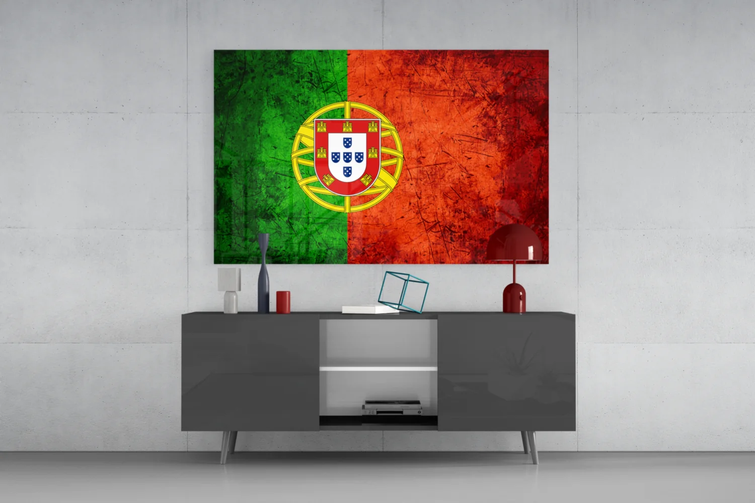 Flag of Portugal Glass Wall Art - Image 8