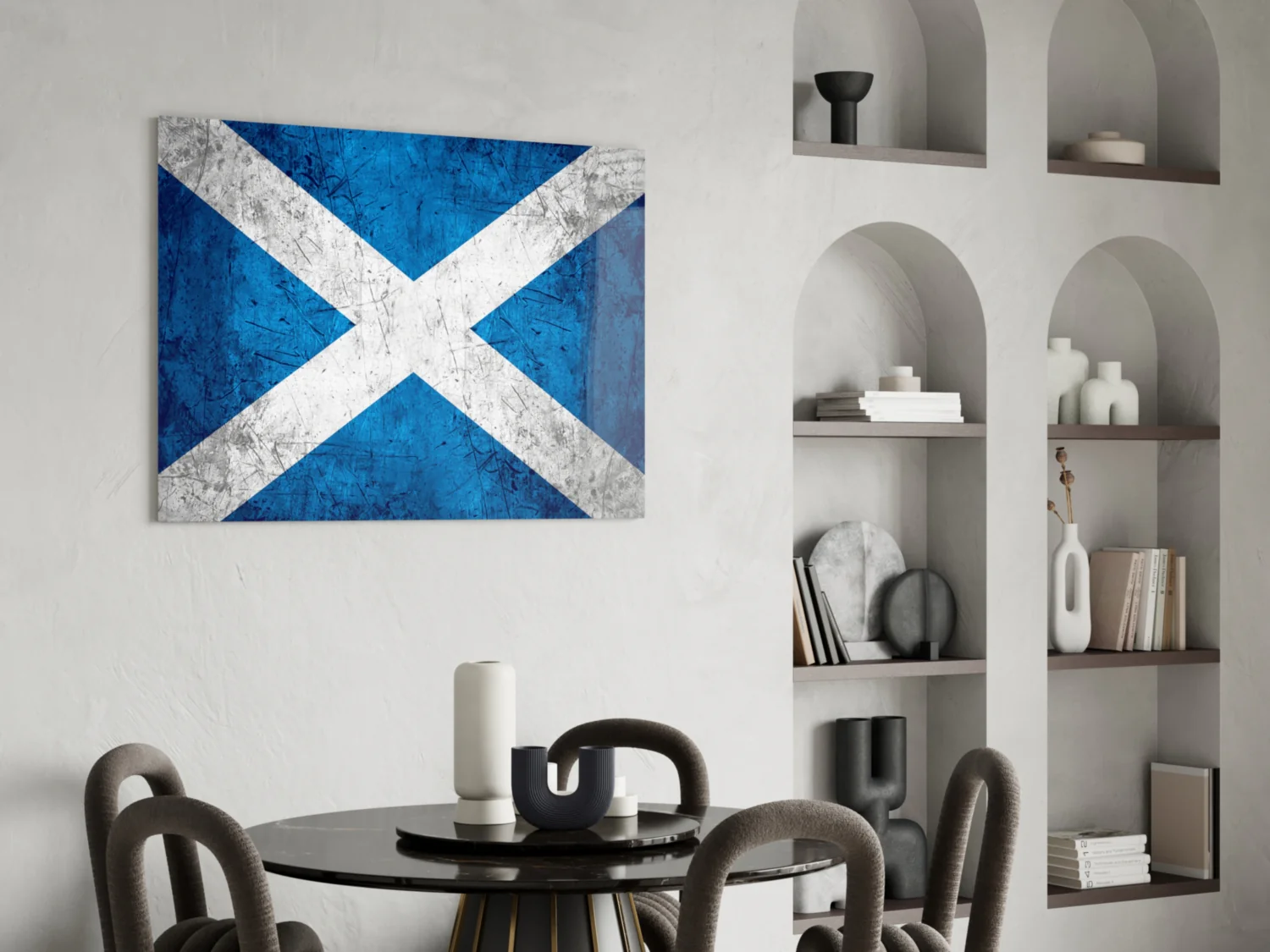 Flag of Scotland Glass Wall Art - Image 5