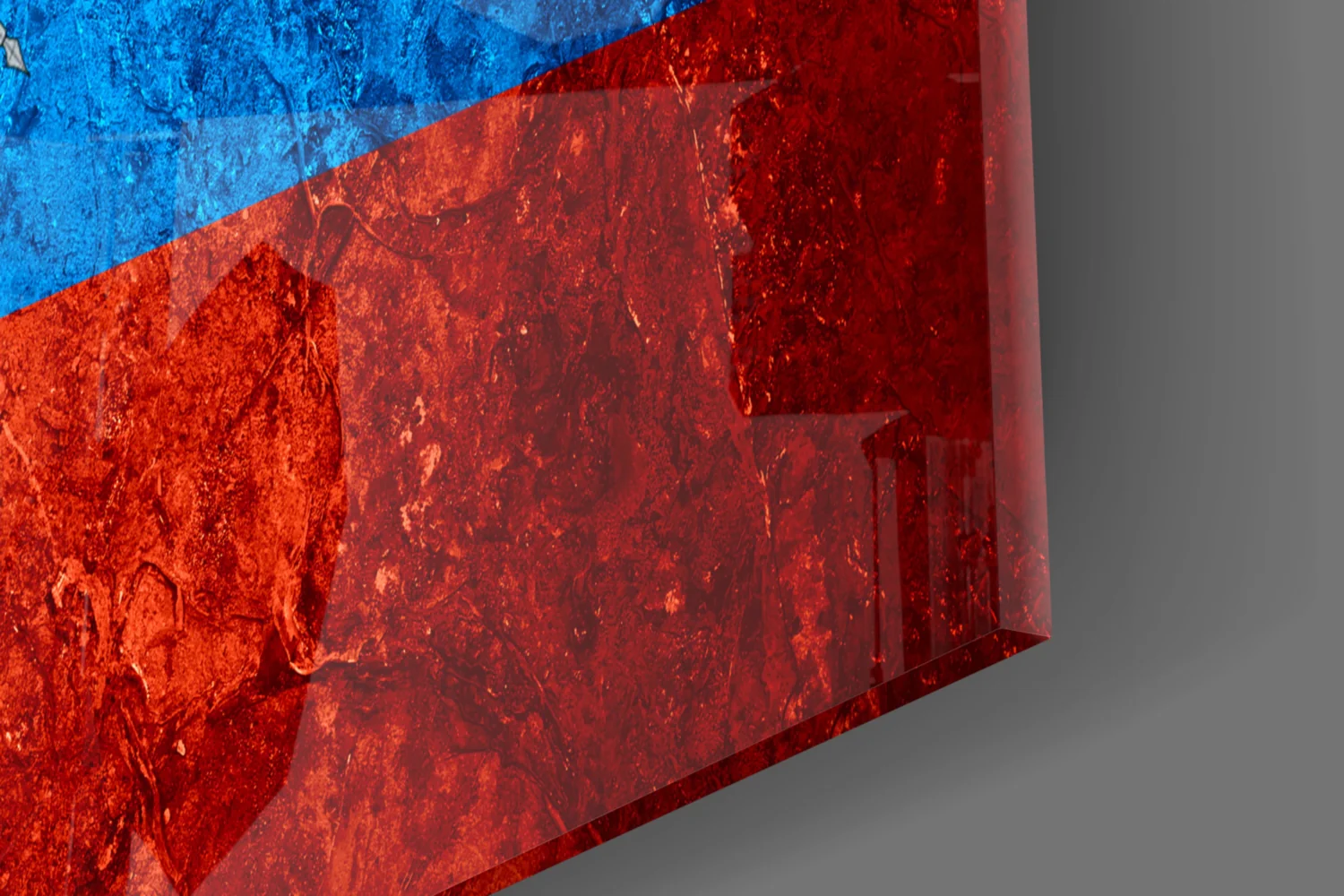 Flag of Ecuador Glass Wall Art - Image 7