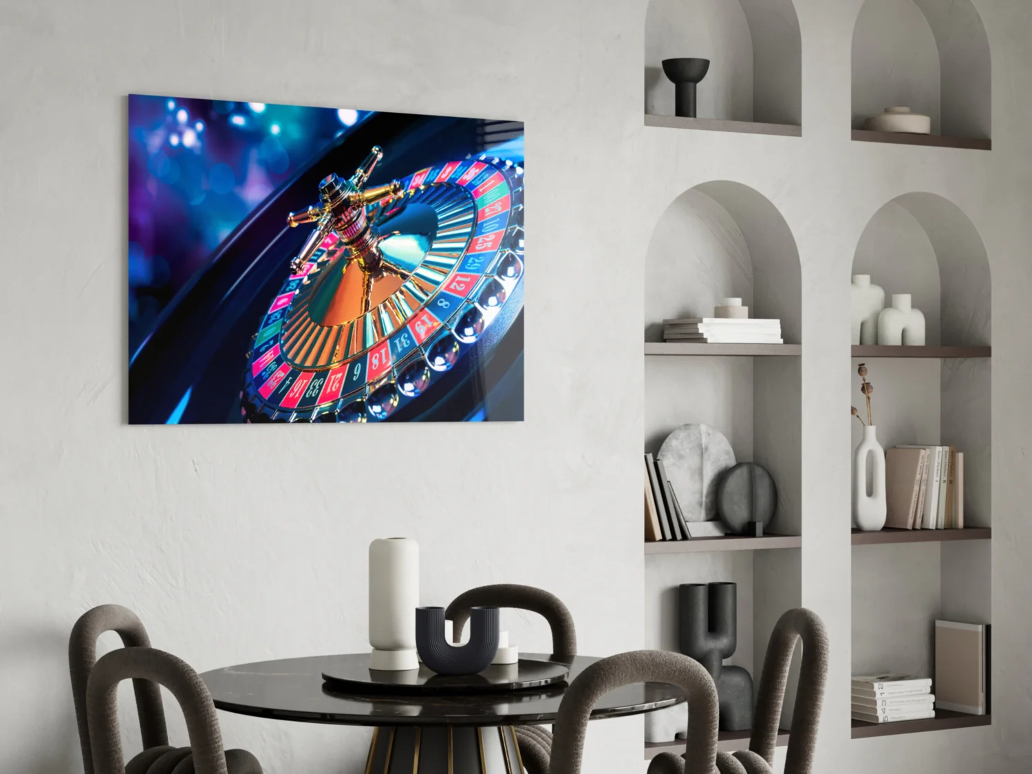 Roulette Glass Wall Art - Image 5