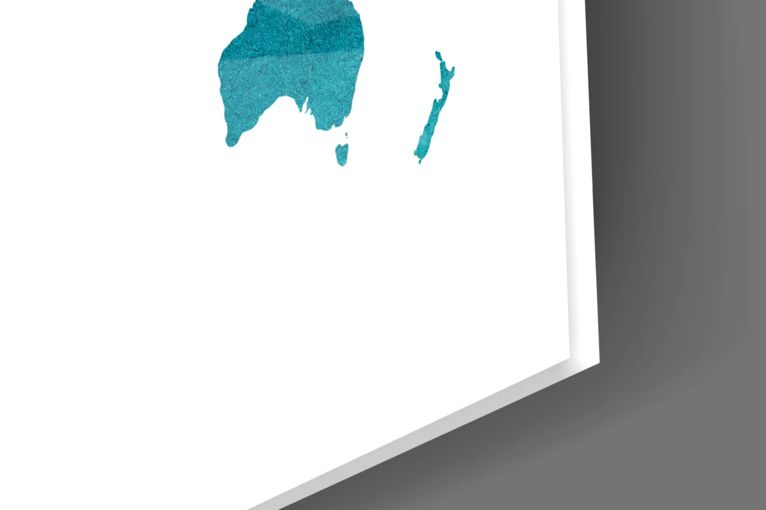 World Map Glass Wall Art - Image 7