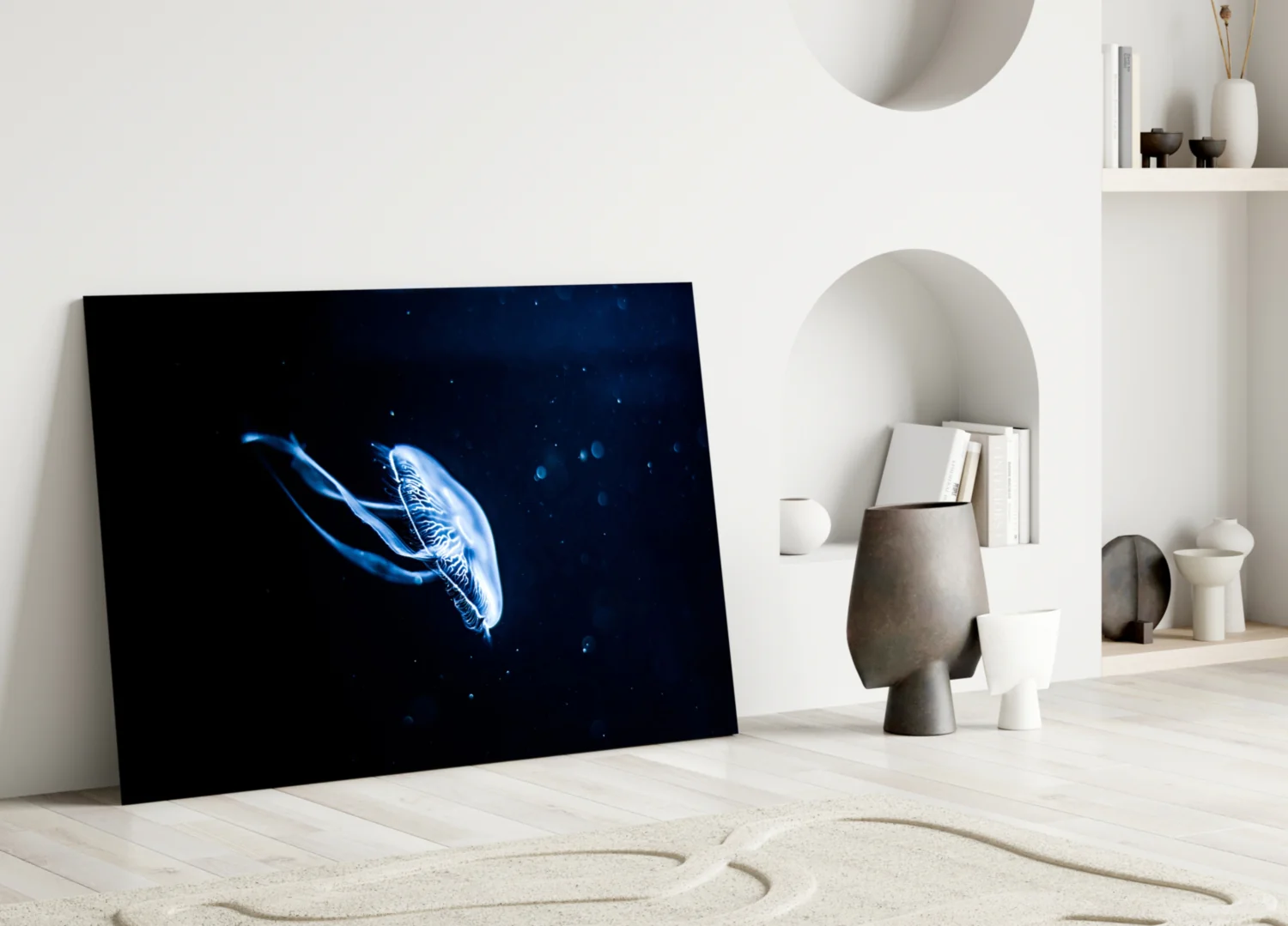 Jellyfish Glass Wall Art - Image 3