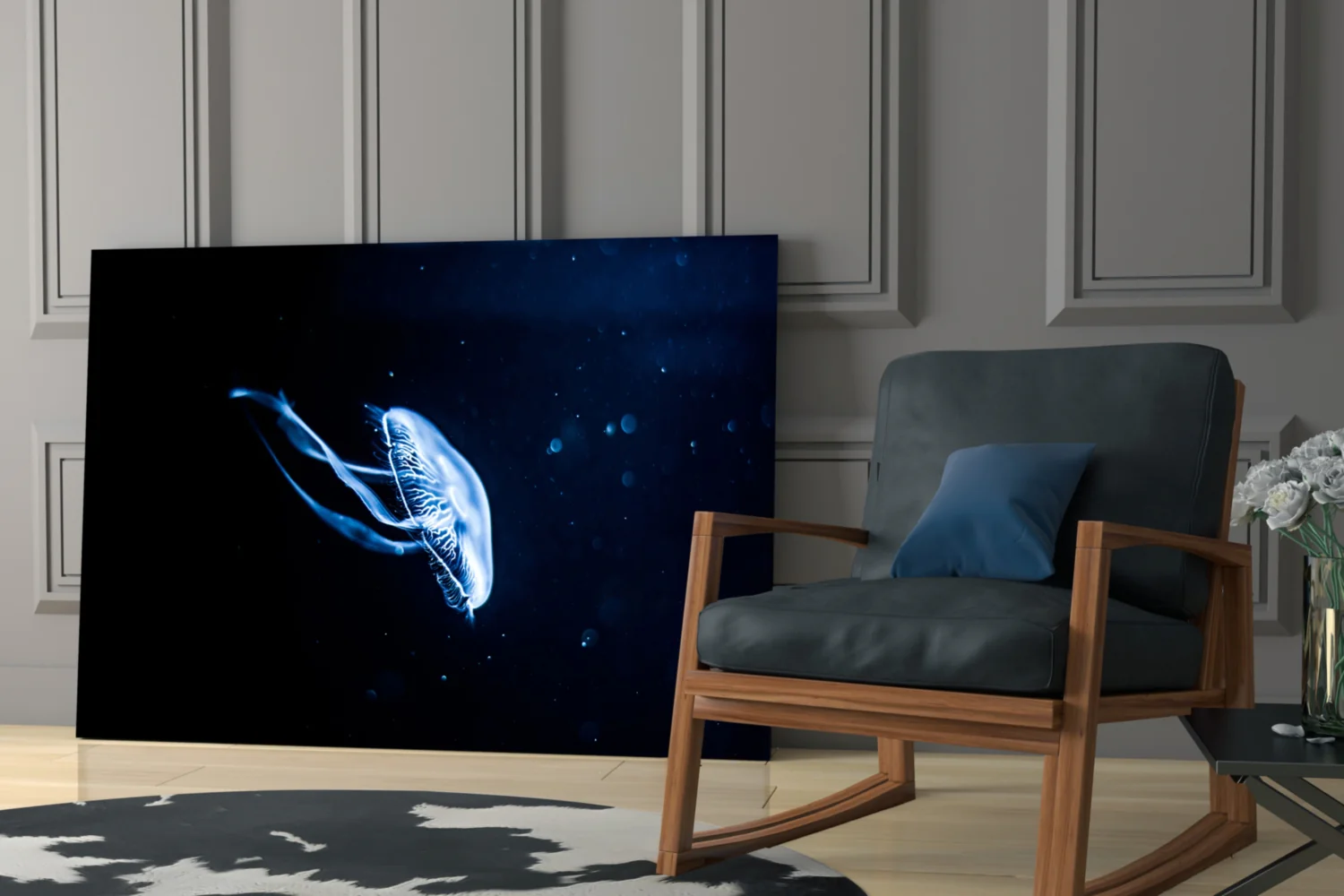 Jellyfish Glass Wall Art - Image 6