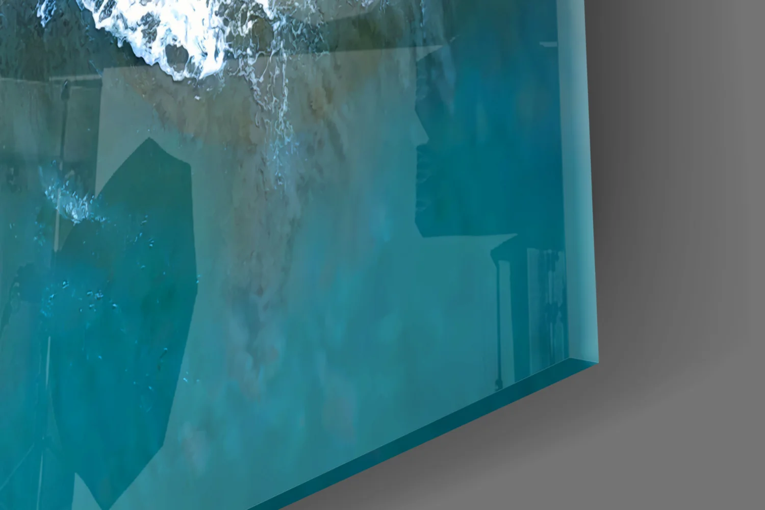 Waves Glass Wall Art - Image 7