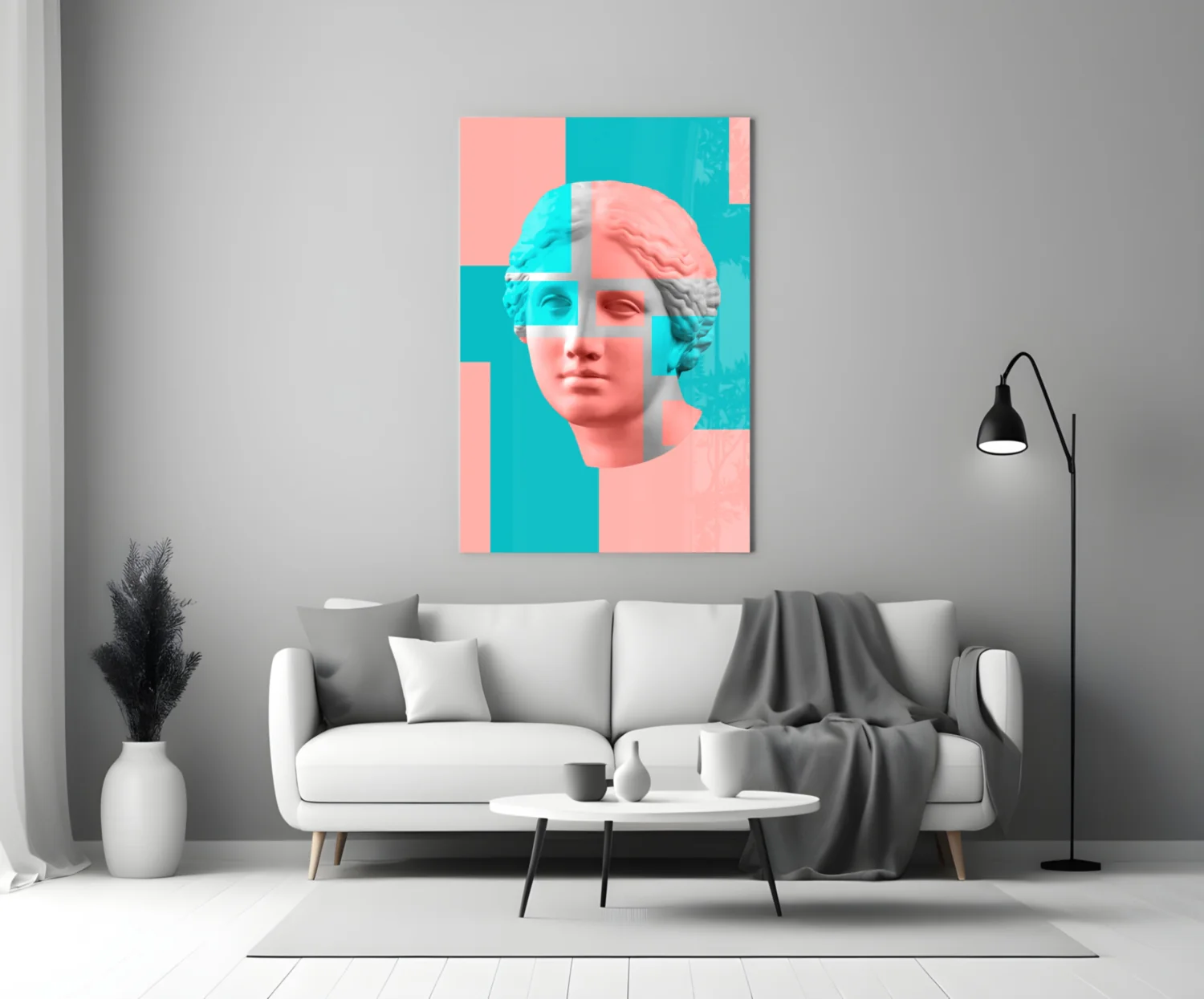 Abstract Art Glass Wall Art - Image 3